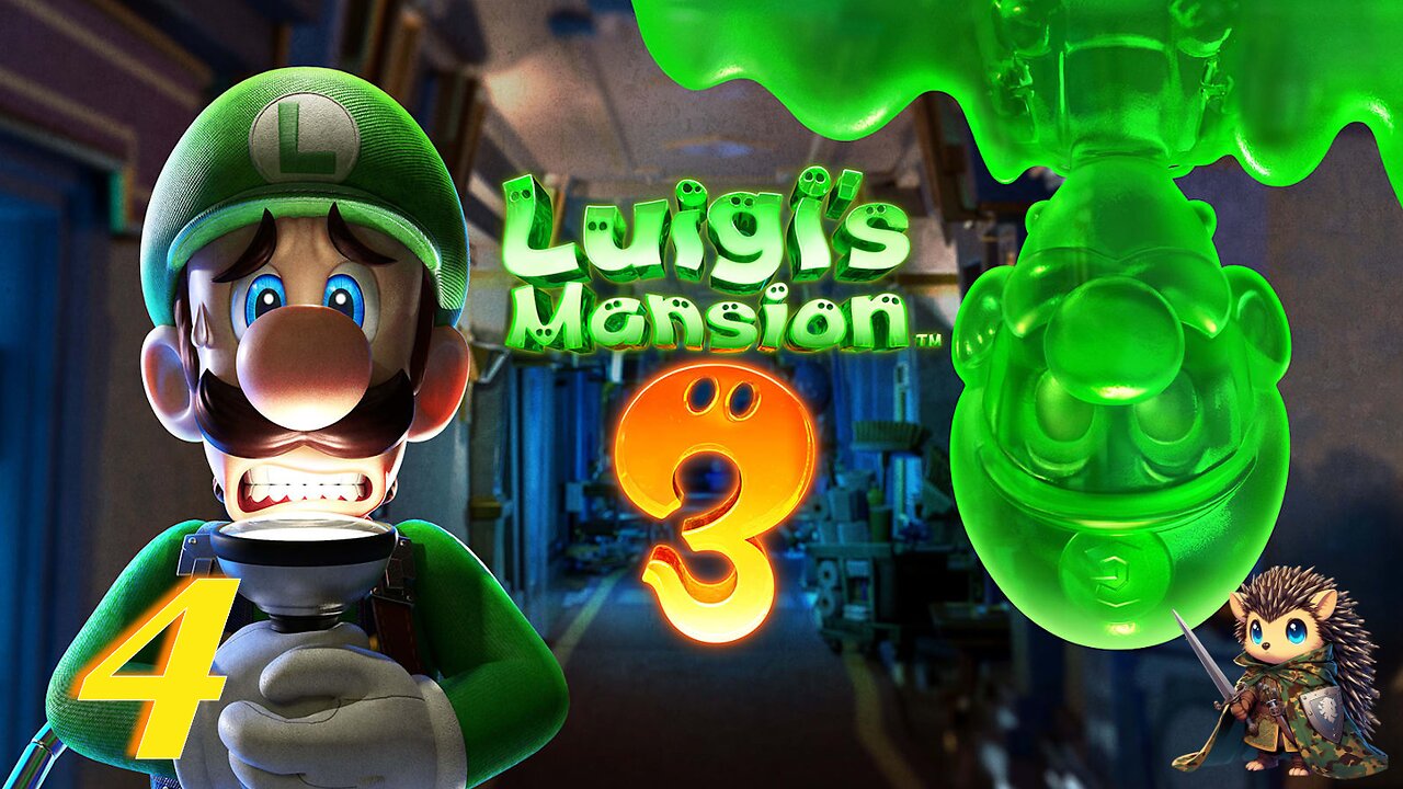 3F Ghostly Security Guard & 2F Rat Race - Luigi’s Mansion 3 Blind [4]