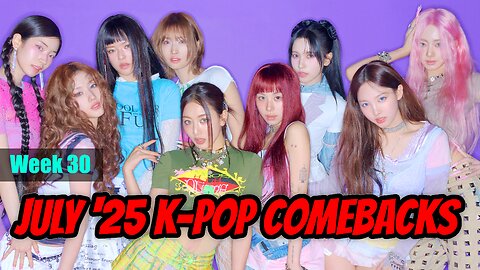 JULY 2025 K-Pop Comebacks: Heartbeats & Summer Vibes