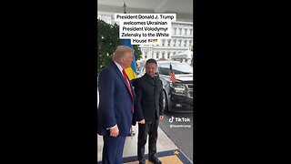 Zelensky Wearing a Suit as President Trump Welcomes Him to the White House (8.18.25)