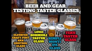 Beer and Gears' Beer Gear: Testing Tasting Glasses