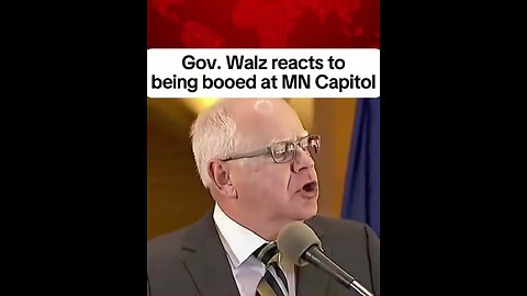Tim Walz is booed by some of his constituents in Minnesota