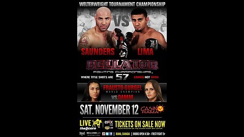 Bellator FC 57 - Nov 12 2011 - Casino Rama in Rama, Ontario, Canada