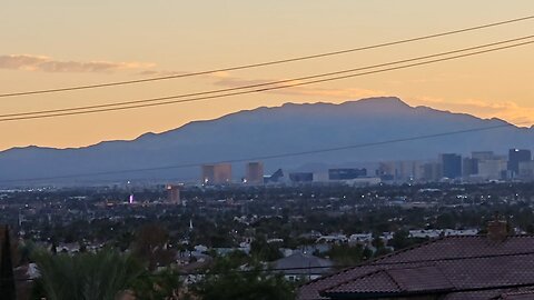 Did you SEE tonight's Las Vegas sunset? Check THIS out! 09.22.2025 #follow #lasvegas #gaming #video