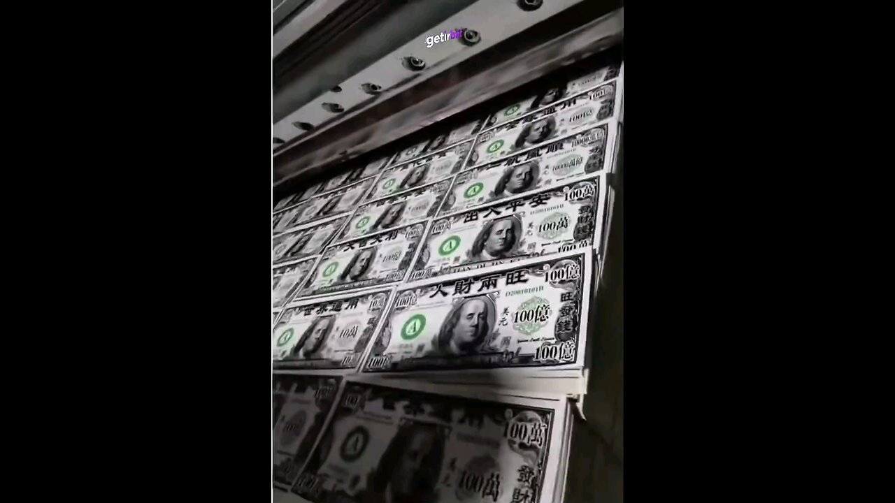 Dollar $ Printing Machine