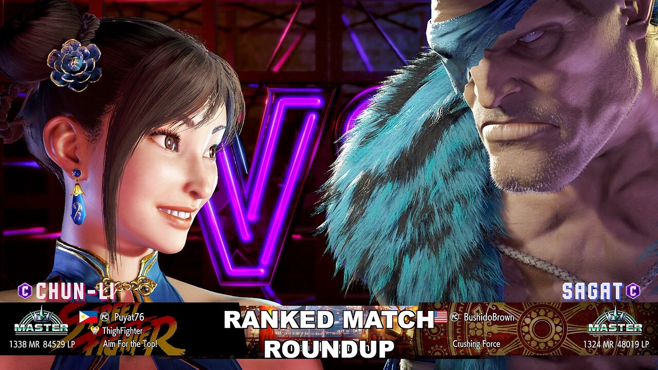 Kuya Kalbo SF6 Ranked Match Roundup. Chun Li Master Rank [Hori Fight Stick]