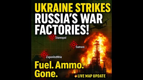 Ukraine Destroys Key Russian War Factories, Drone Strikes Hit Oil, Ammo & Air Defenses @racerose8582