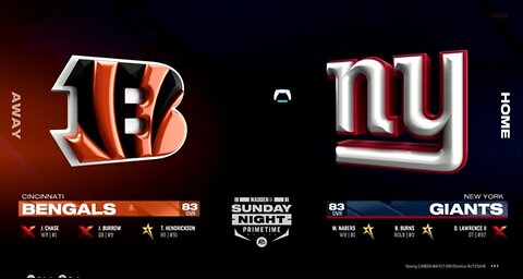 E6 Giants Franchise vs Bengals: Can we stop Burrow!