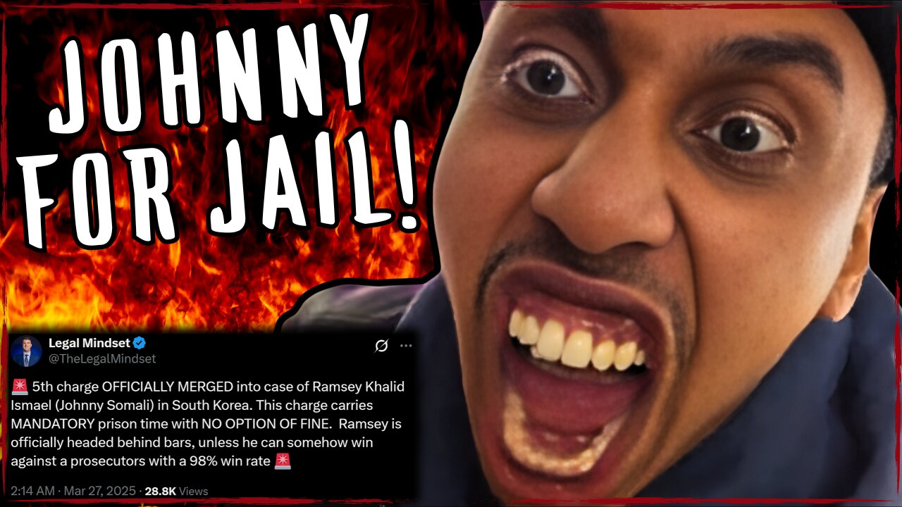 Johnny Somali's New Charge Will Put Him in South Korean Jail For YEARS