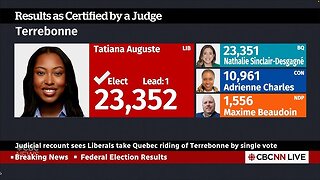 Did Elections Canada rig election like they rigged the Terrebonne recount?
