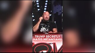 Alex Jones: Trump Secretly Hates Netanyahu - 7/9/25