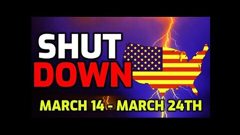 BREAKING ⚠️ 10 Day SHUT DOWN Starts on Friday - Prepare NOW!