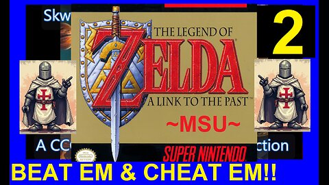 ZELDA - A LINK TO THE PAST - SNES V2 - SNES - Skwatter's Beat 'em and Cheat 'em!