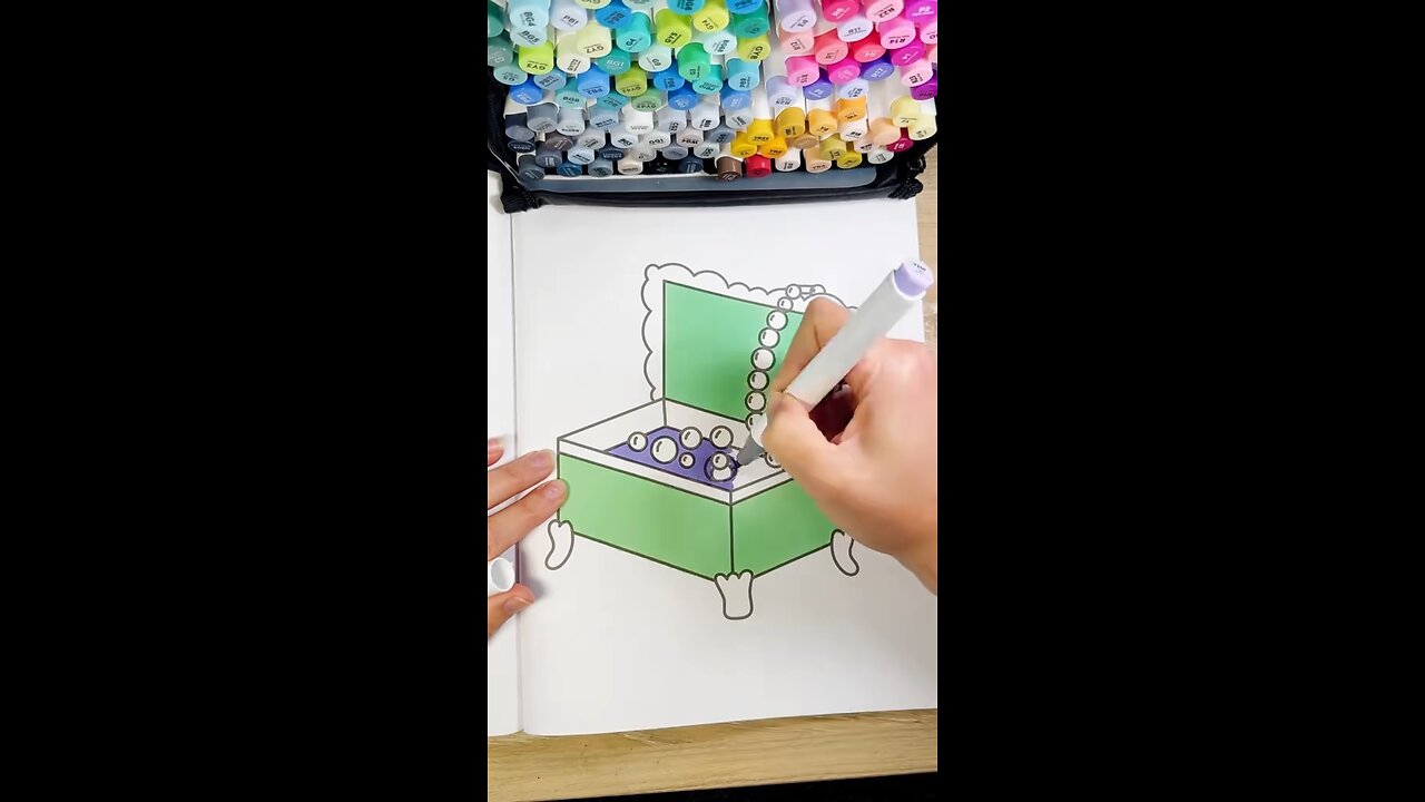 Incredible sketching and colouring