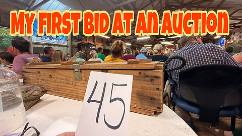 Such a fun experience going to an auction