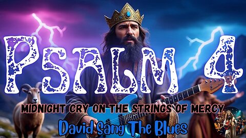 Midnight Cry on the Strings of Mercy | Psalm 4 Blues Song