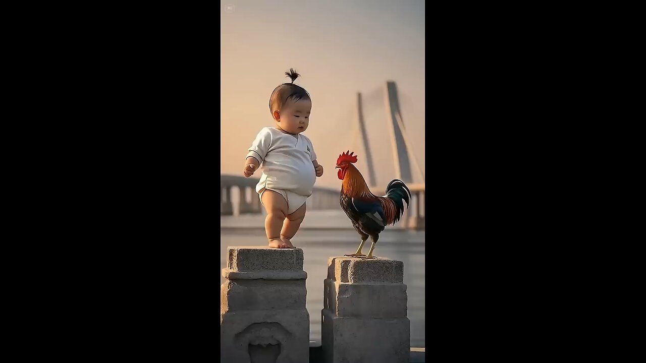 baby vs chicken