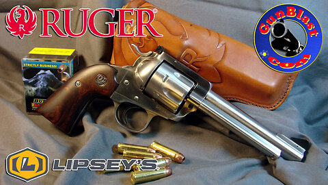 Lipsey's Exclusive Ruger® Blackhawk® Bisley™ Stainless "Flattop" 41 Magnum Sixgun