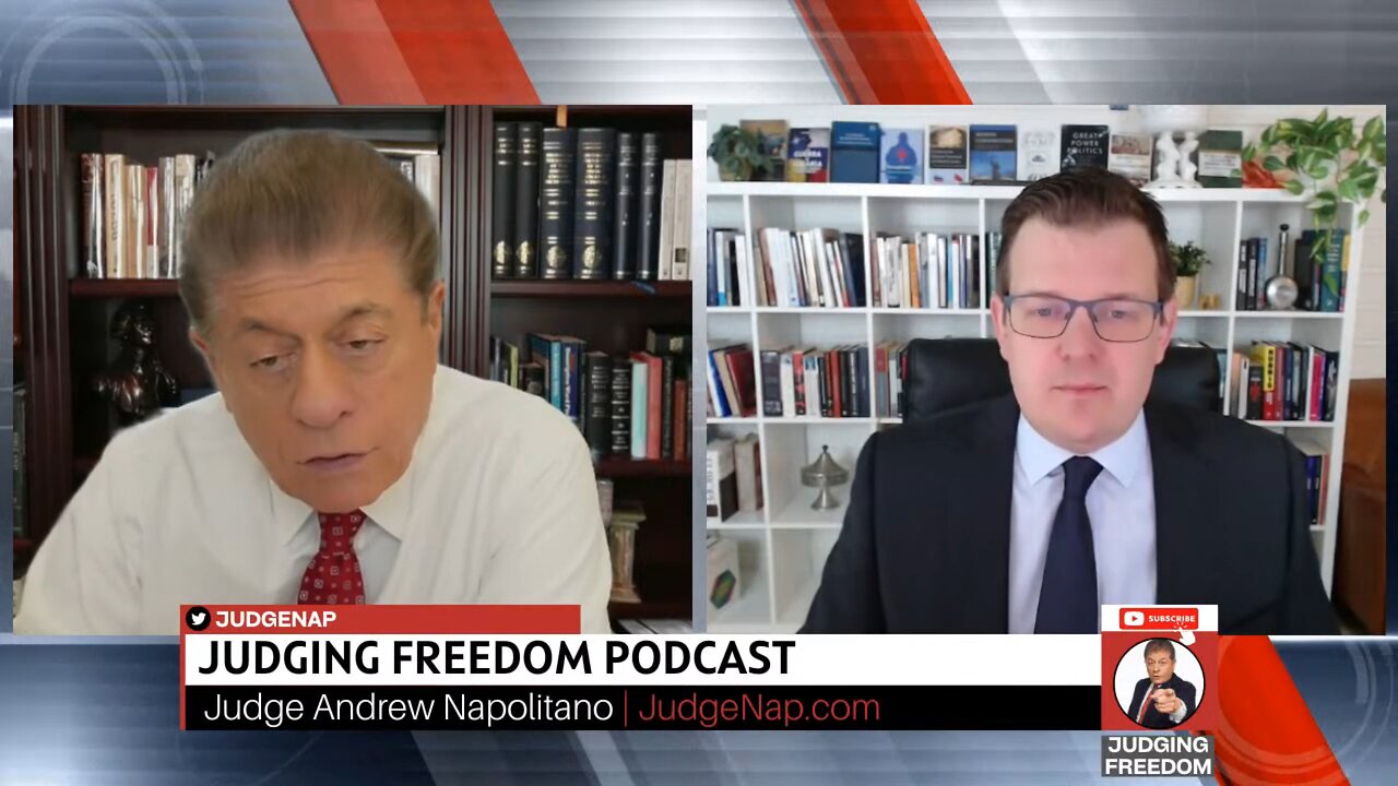 Judge Napolitano & Prof.Glenn Diesen : What Is Europe Afraid Of?