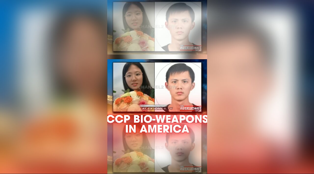 Alex Jones: Chinese Communist Party Caught Smuggling Bio-Weapons Into America - 6/4/25