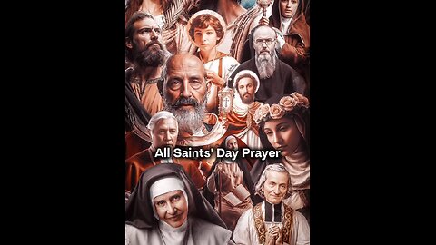 ALL SAINTS DAY PRAYER #truth #jesus #mary #joseph #ihs #christ #church #bible #christian #saints #tr