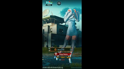 Pubg white Rose ufff outfit