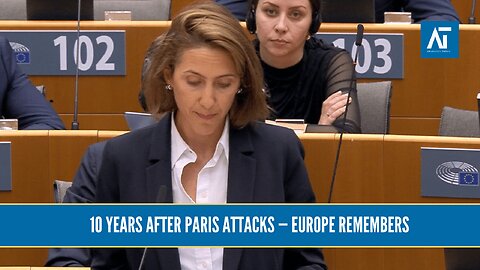 EP Plenary Marks 10 Years Since Paris Attacks | Remembering 13/11| Europe Politics | AT World News