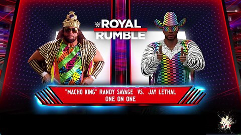 WWE 2k24 Randy Savage vs Jay Lethal