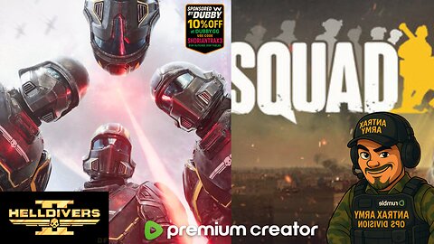 LIVE: Squad UE5 Launch + Helldivers 2 | Tactical Chaos with the Antrax Army!