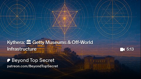 Kythera: 🏛 Getty Museums & Off-World Infrastructure