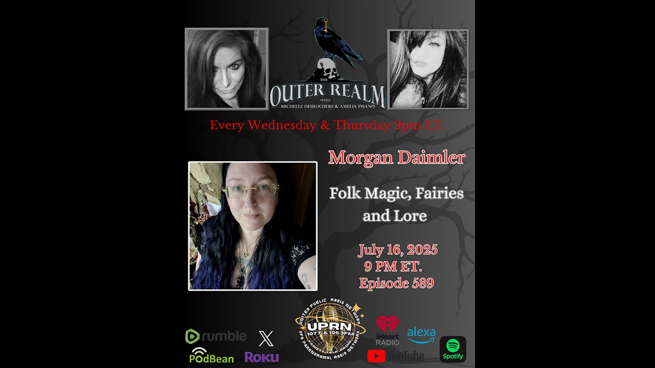 Folk Magic, Fairy Witchcraft and Lore with Morgan Daimler