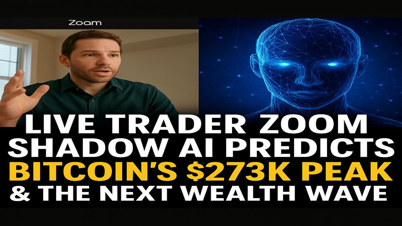 “Live Trader Zoom: Shadow AI Predicts Bitcoin’s $273K Peak & The Next Wealth Wave
