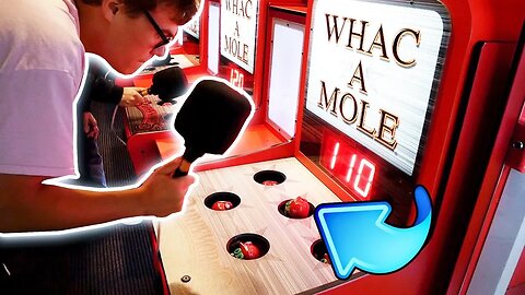 WINNING AT WEIRD GAMES AT THE ARCADE!