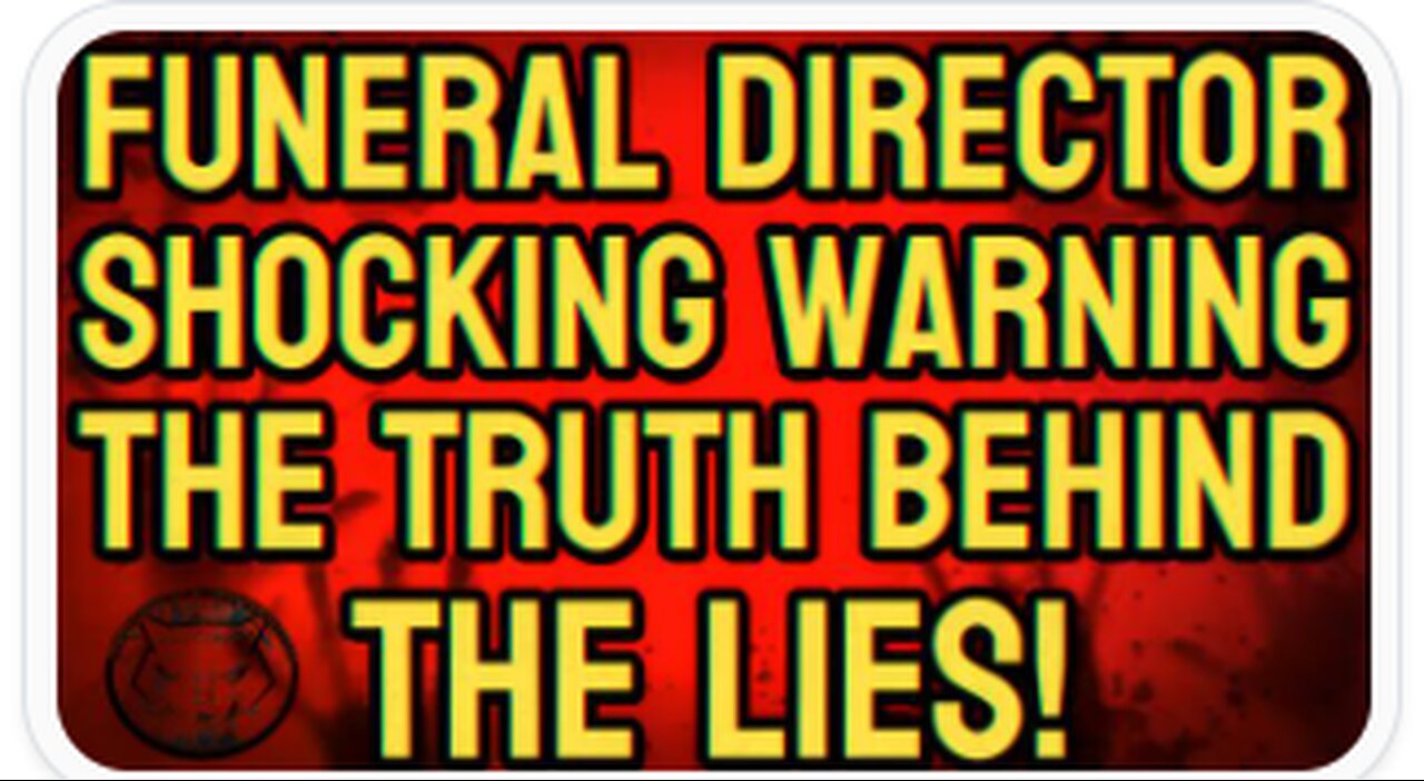 Funeral Director Shocking Warning! The Truth Behind The Lies! - John O'Looney!