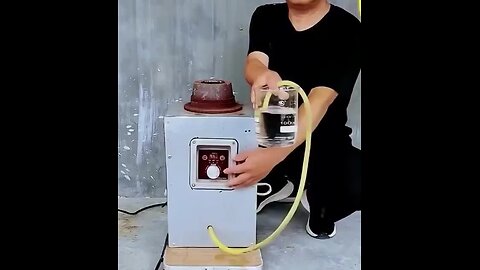 The stove that burns water,