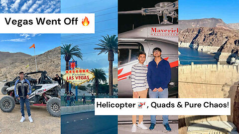 Ultimate Vegas Experience | Helicopter Ride, Offroad Quad & Vegas Nights 🌟