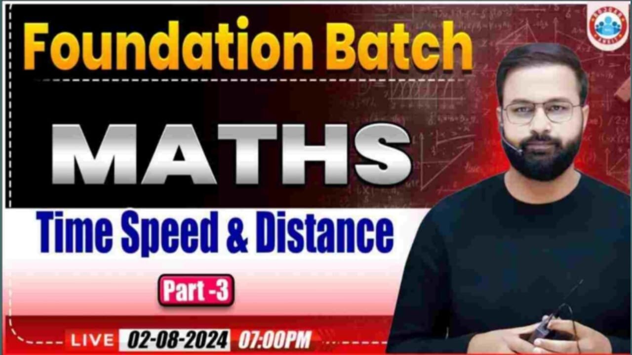 MATH CLASS, TIME AND SPEED CLASS #3