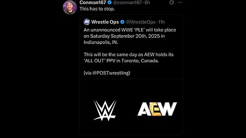 AEW Dorks CRY Over WWE PLE Same Night as AEW All Out! #shorts