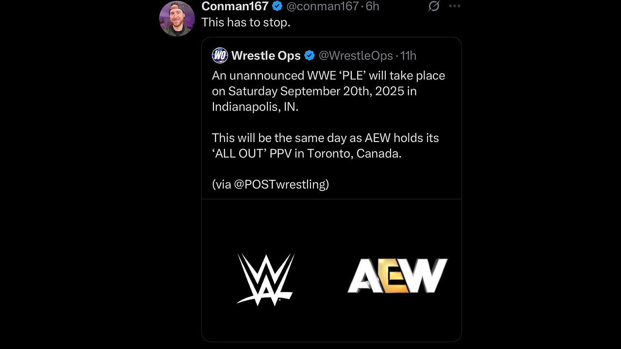 AEW Dorks CRY Over WWE PLE Same Night as AEW All Out! #shorts