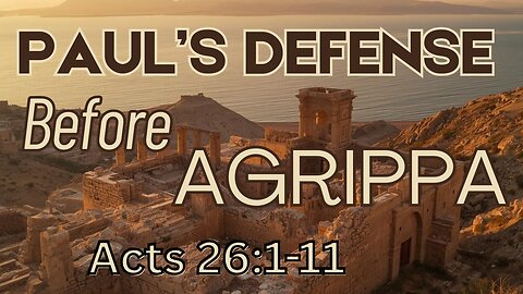 ECF Livestream 11-02-2025 | Acts 26:1-11_Kevin Salinas | Worship with Dan Smith