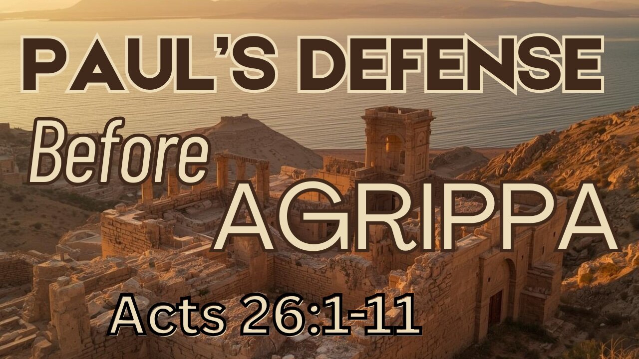 ECF Livestream 11-02-2025 | Acts 26:1-11_Kevin Salinas | Worship with Dan Smith