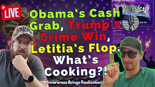 Obama’s Cash Grab Smashes as Trump’s Crime Win and Letitia Flop Ignite!