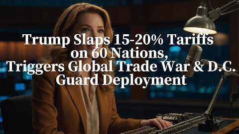 Trump Slaps 15-20% Tariffs on 60 Nations, Triggers Global Trade War & D.C. Guard Deployment