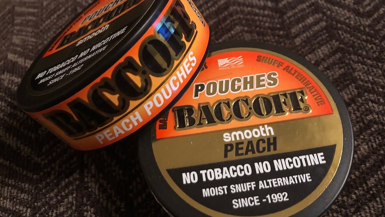 Baccoff Smooth Peach (Tobacco-Free Pouches) Review