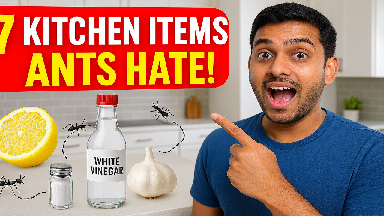 7 Things in Your Kitchen That Instantly Repel Ants
