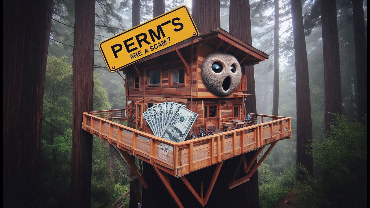 Permits Are a SCAM? This Treehouse Will Blow Your Mind!