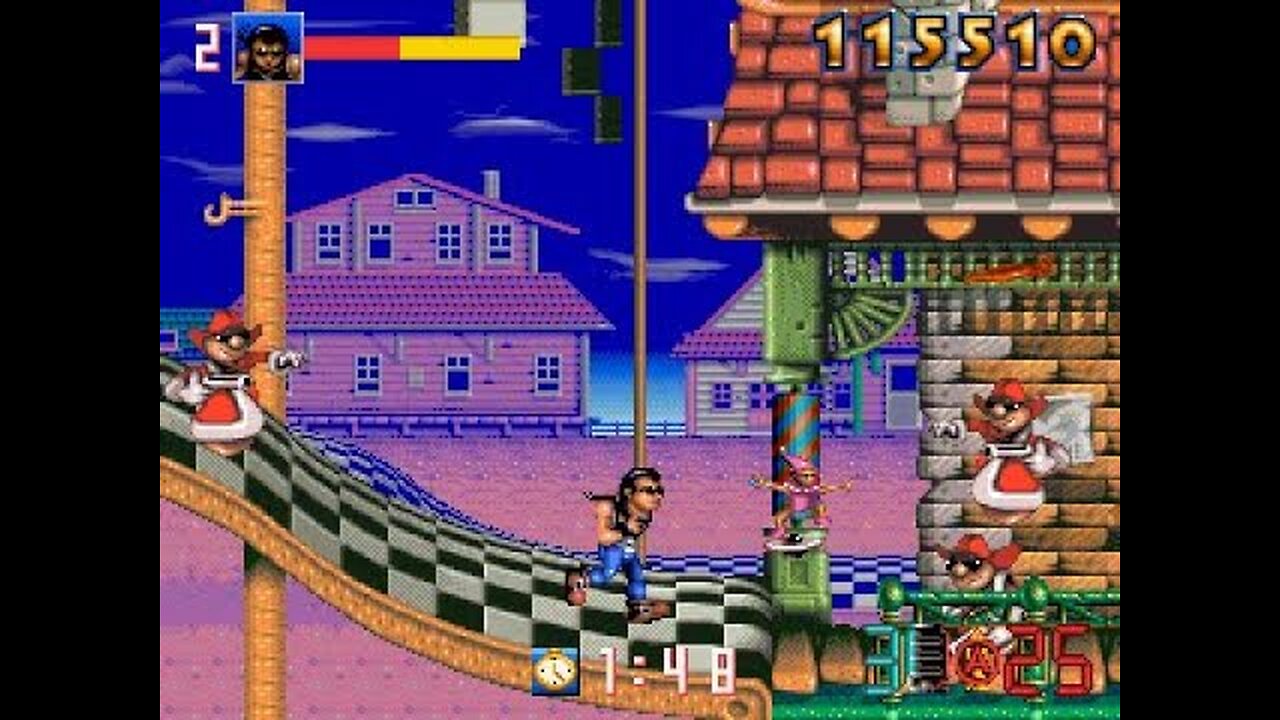 MAME ARCADE EMULATOR BIOMECHANICAL TOY ON ASUS G750JS LAPTOP HELP TOYLAND USING YOUR GUNS AND SKILL👍