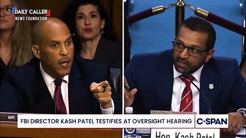 Judiciary Committee ERUPTS as Kash Patel and Cory Booker CLASH