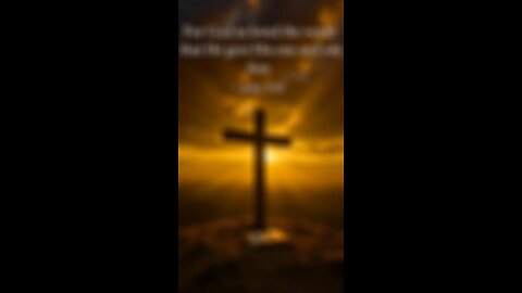 ✝️✨“For God so loved the world that He gave His one and only Son.” – John 3:16✨✝️ #bibleverses