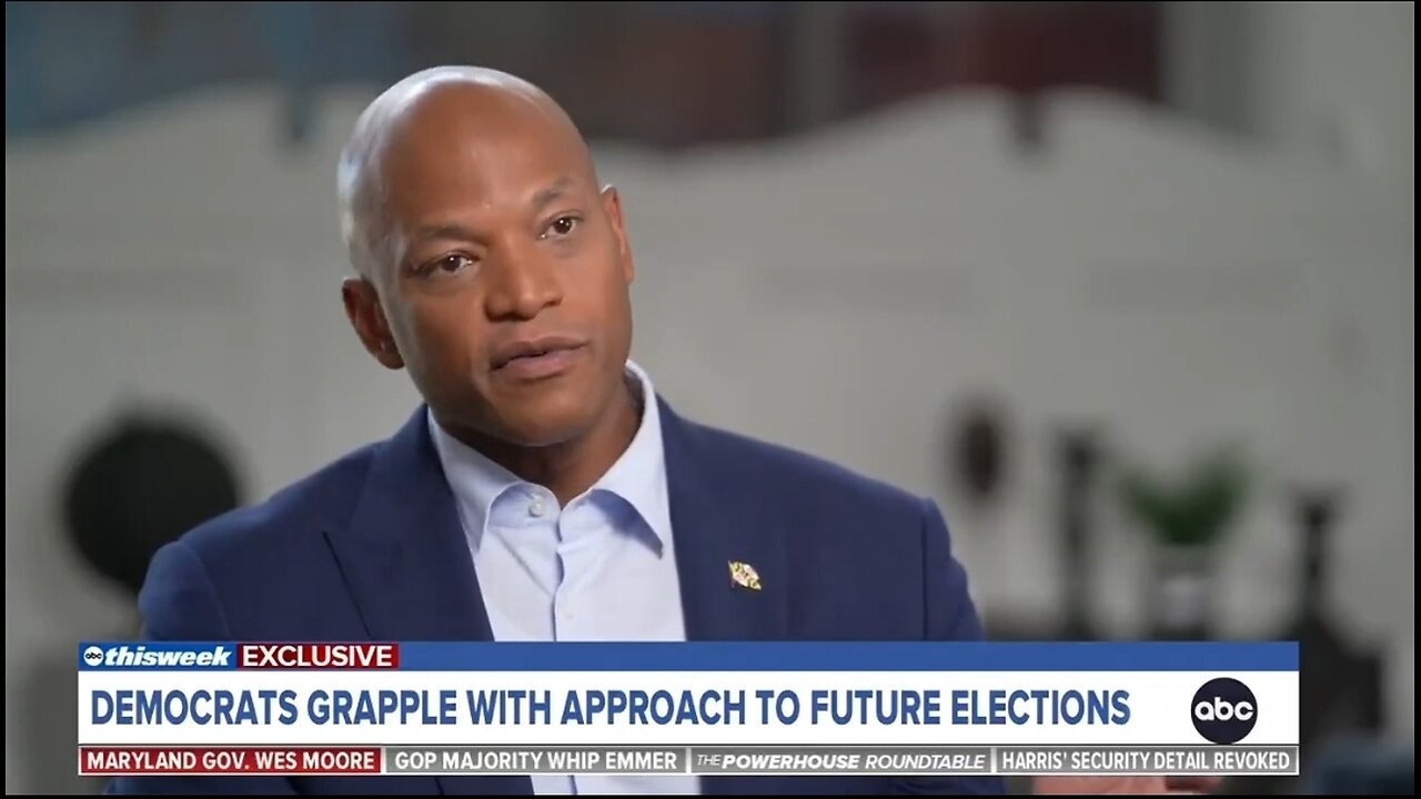 Gov Wes Moore: Democrats Don't Deliver
