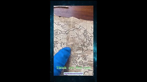 Man shows us book from 1777, the Universal Geographical Grammar
